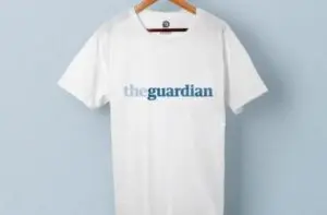 Printed- t-shirts for The Guardian
