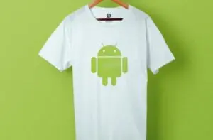 Printed t-shirts and tote bags for Androidify 