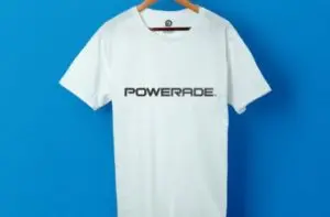Printed workwear for the Olympics Powerade