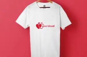 How printed clothing helped The Give Blood campaign    