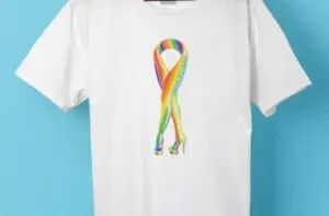 See how cancer is a drag charity stood out In their printed t-shirts  