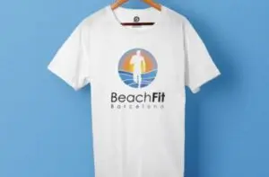 Promotional printed sportswear for BeachFit 