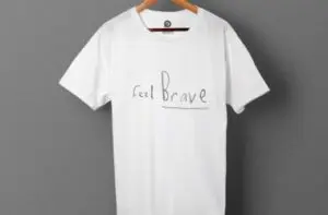 Feel Brave uses printed t-shirts to help kids cope with tough emotions     