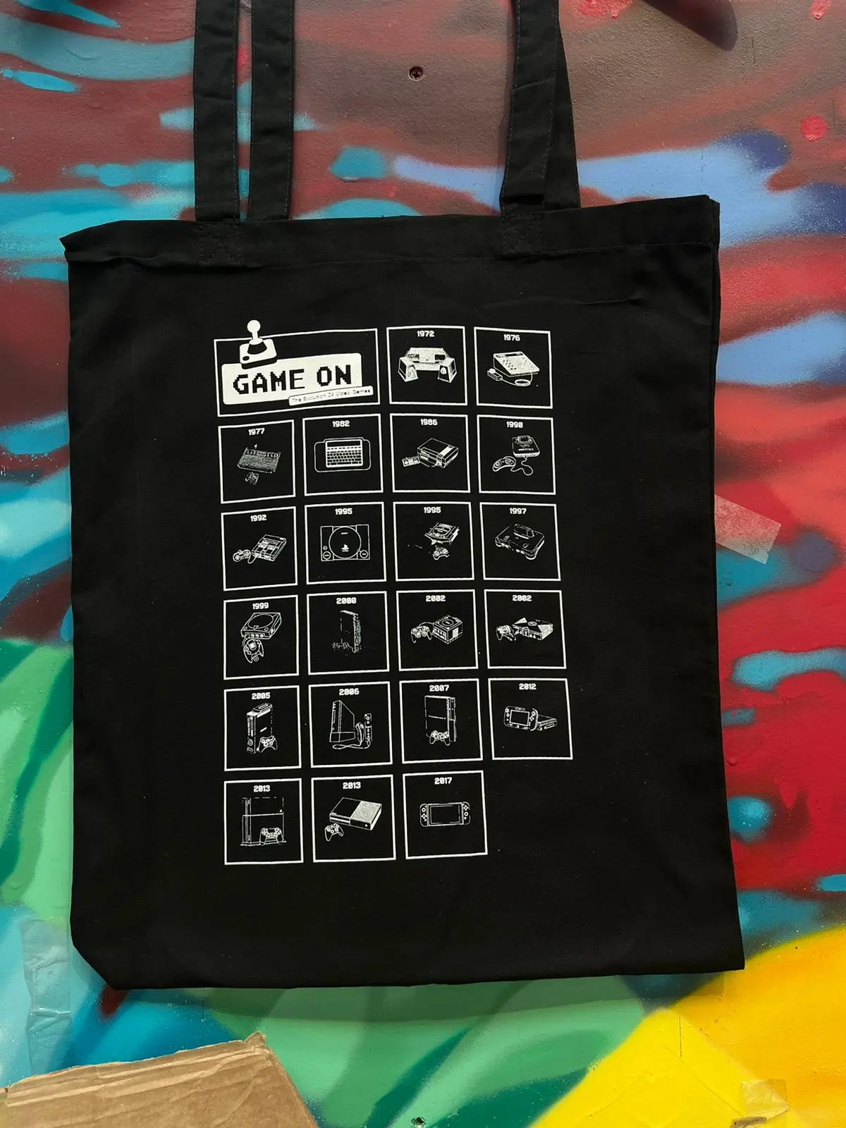 Screen Printed Tote Bag