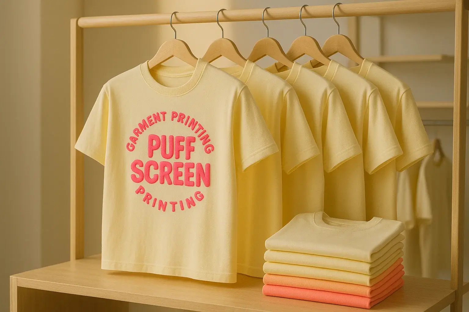 Puff Screen Printing