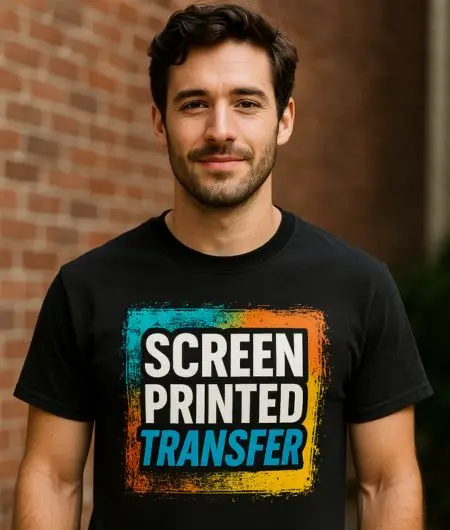 Screen Printed Transfer Tshirt