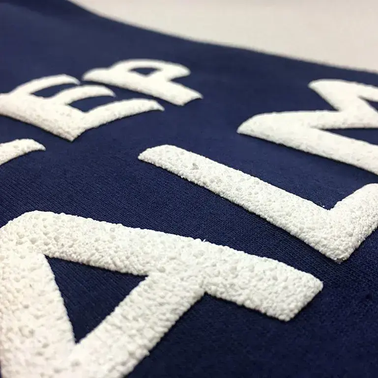 Puff Ink Screen Printing