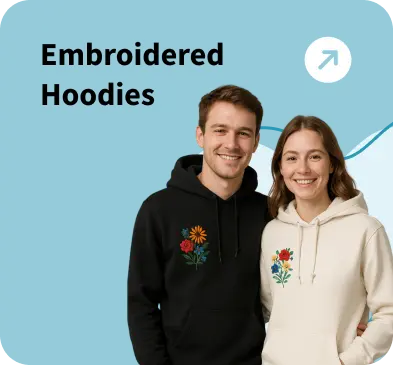 embroidered hoodies