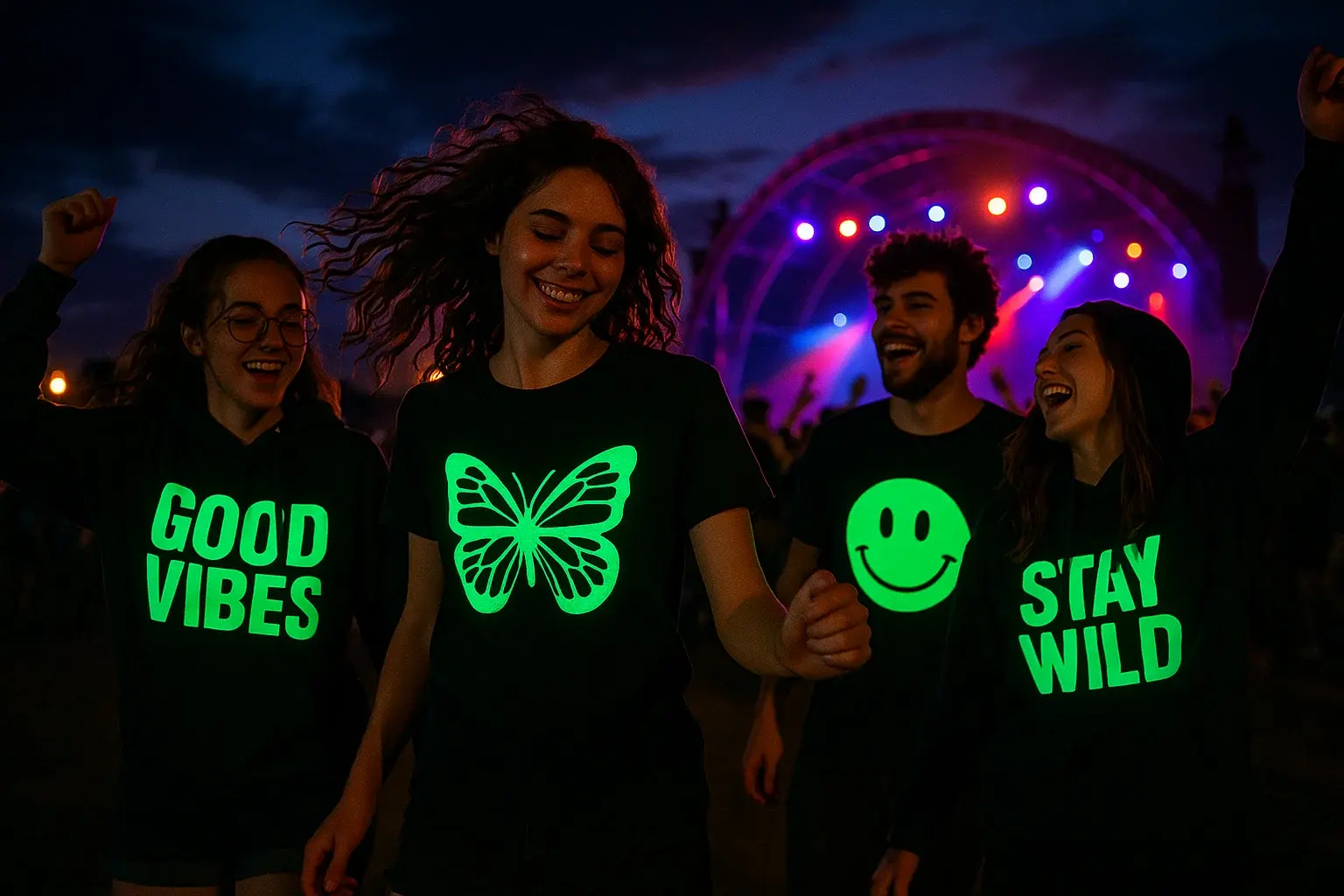 glow in the dark ink for screen printing