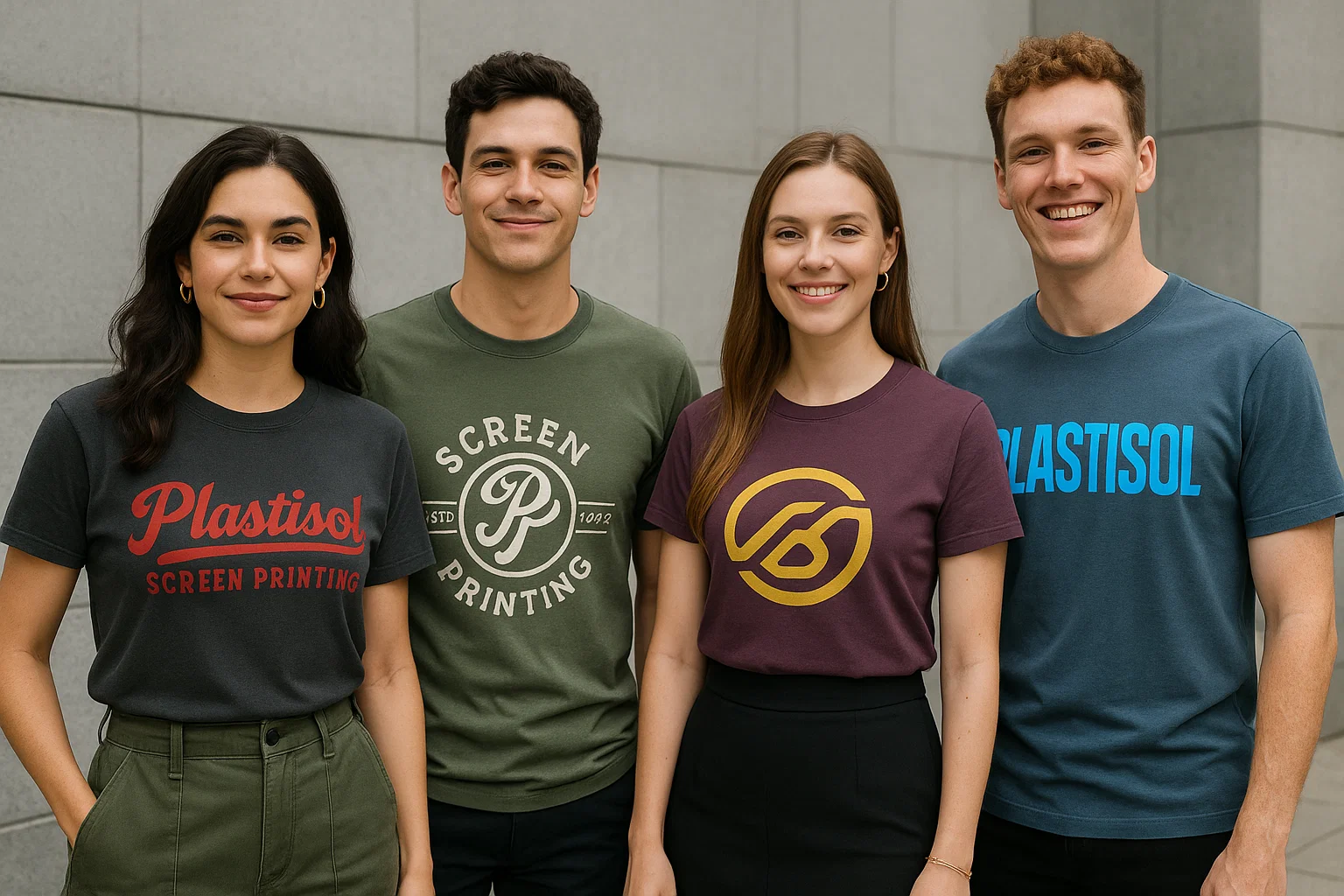 T shirt screen printing