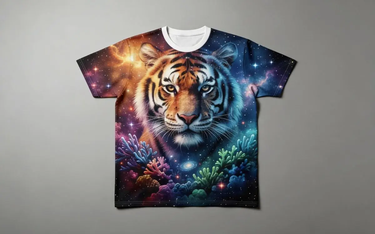 DTG printing's detailed reproduction capabilities