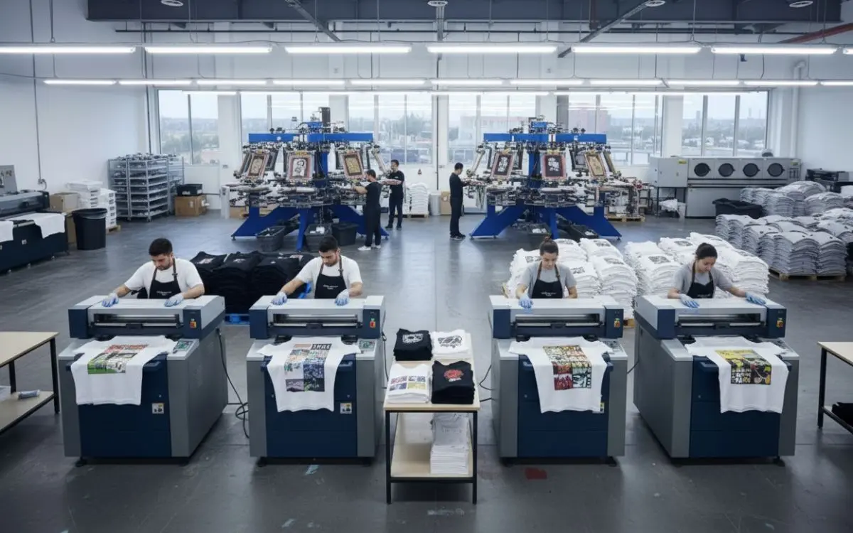 Commercial printing facility