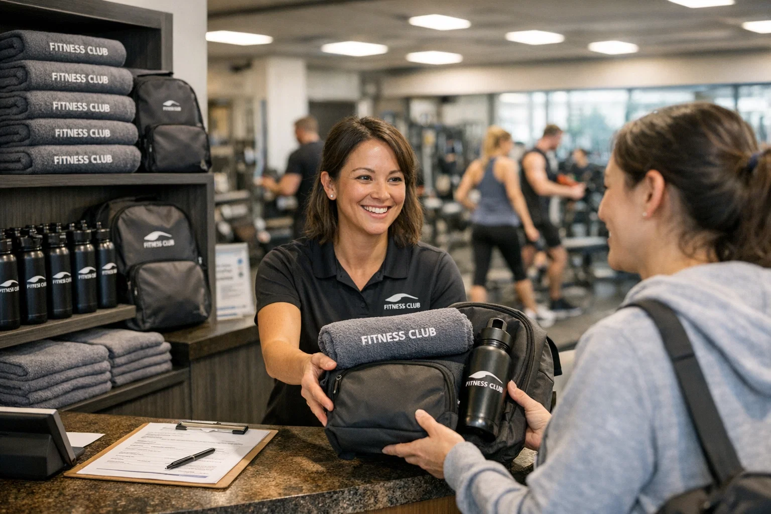 Personalised Clothing & Merchandise for Sport Events, Gyms and Fitness Centres