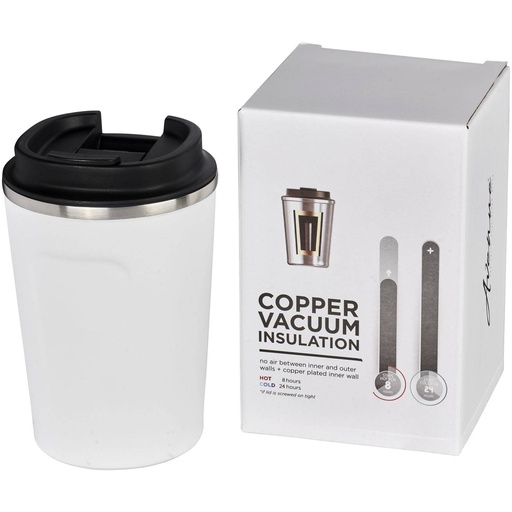 [10058701] White (Thor 360 ml leak-proof copper vacuum insulated tumbler) 