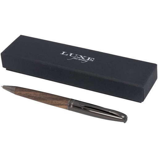 [10729100] Loure wood barrel ballpoint pen (black ink)