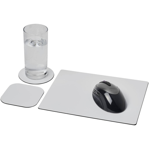 [21052600] Brite-MatÂ® mouse mat and coaster set combo 1