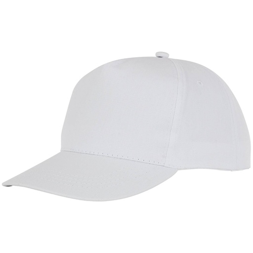 [38673010] White (Hades 5 panel cap) 