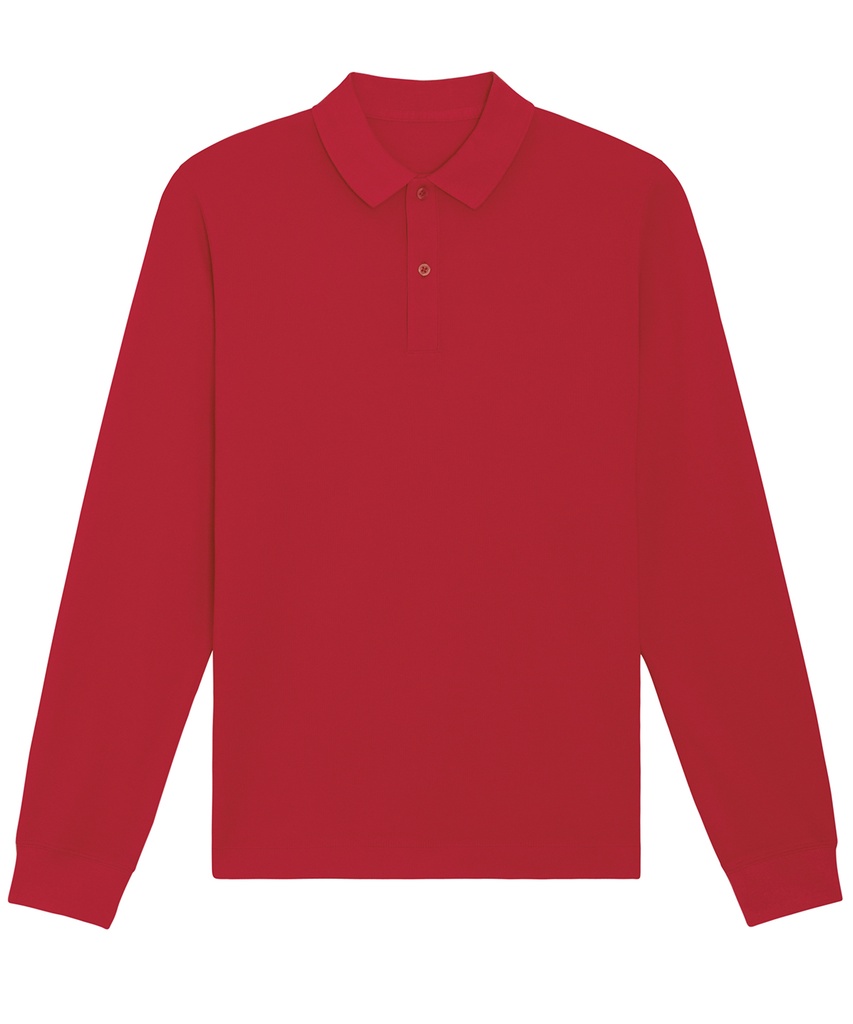 Prepster long sleeve unisex polo (STPU332)