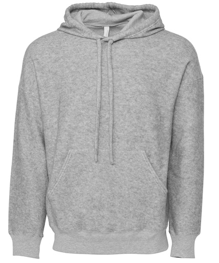 Unisex sueded fleece pullover hoodie BE130