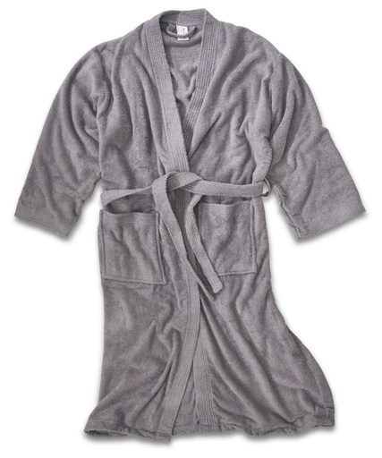 [HL004GREY] Bamboo kimono robe